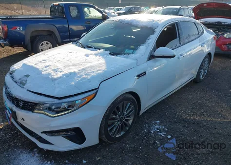 2019 Kia Optima Sx Turbo z USA, uszkodzony, nr VIN 5XXGV4L20KG292691